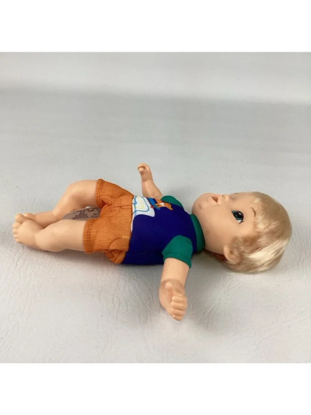 Littles Baby Alive Little Zack Soft Body Doll Blonde Hair Blue Eyes 2018 Hasbro